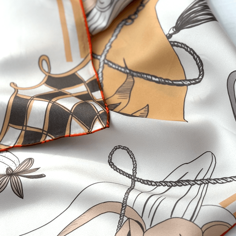 HONNINGGLØD Silkeskjerf